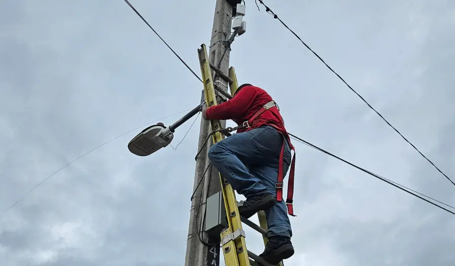 instalar de camaras cctv con antenas 
