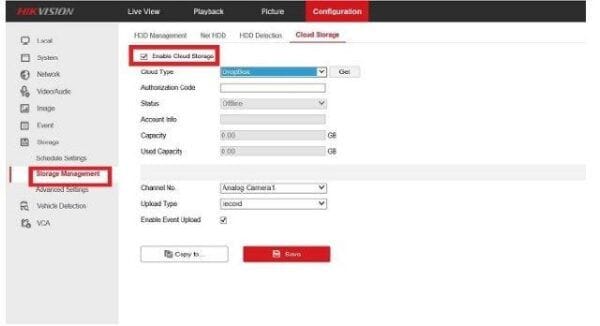 Grabación en La Nube con DVR Hikvision - Nosteal