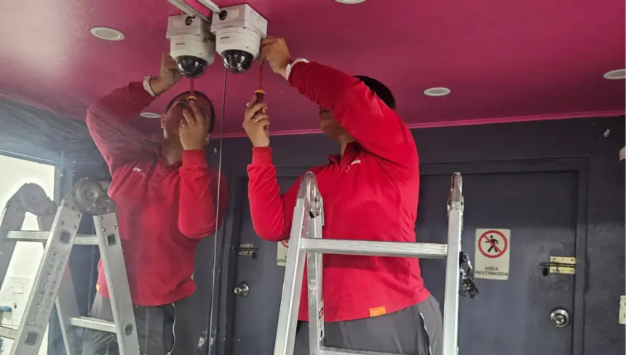 Instalación de Cámaras IP para Edificios, Condominios y Empresas 4 Nosteal instalacion de camaras ip en santiago